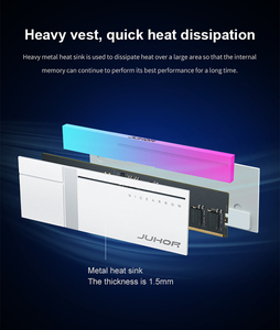 JUHOR 7200 1.4 Mhz 32gb (16gb * 2 ) <span class=keywords><strong>Ram</strong></span> V Hynix Cl36 masaüstü Ecc için Intel I5 yüksek performans için uyumlu - Product Image 3
