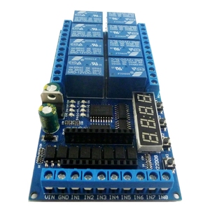 IO22D04 DC 12V 8 Channel Pro Mini PLC Board Relay Shield Module for <strong>Arduino</strong> Multifunction <strong>Delay</strong> Timer Switch Board - Product Image 4