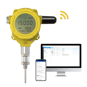 4G LoRa IP68 impermeable Industrial de alta temperatura inalámbrico transmisor de temperatura Sensor de sonda con API - Product Image 1
