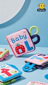 New Early Math Concepts Fabric <strong>Book</strong> for Kids Soft Educational Cloth Activity Toy Bright Colorful Designs - Product Image 6