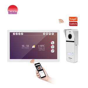 Sistema de videoportero inteligente Tuya APP Control con desbloqueo RFID para Villa - Product Image 1