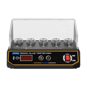אוניברסלי AUTOOL SPT360 110V/220V 5 חורים LCD עבור 12V דחיסה ניצוץ המכונית תקע מנקה Tester