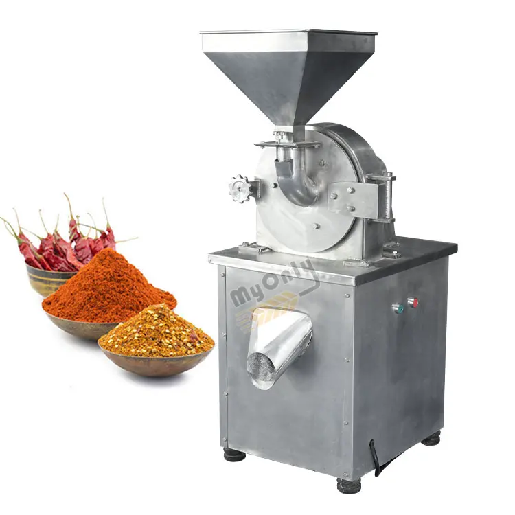 Caffè commerciale pepe secco senape Moringa foglia seme cumino arachidi Micro polvere Grind Machine