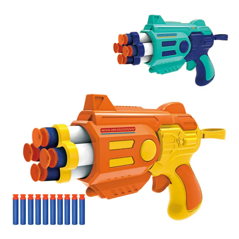 EPT New Arrival Hot Selling Kids Toy Guns Safe Shoot Plastic Target Practice Soft Bullet Foam Gun Para Crianças