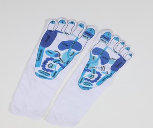 Akupunktur tedavisi çorap basınç noktası ayak masajı çorap - Product Image 5
