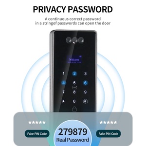 <strong>New</strong> Automatic Electronic Digital <strong>Lock</strong> Cerradura Inteligente WIFI APP Fingerprint Card 3D Face Recognition Smart Door <strong>Lock</strong> - Product Image 5