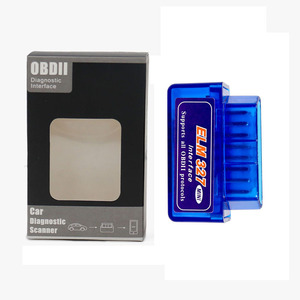 ミニELM327 Bluetooth OBD2スキャナーV2.1 V1.5車診断ツールコードリーダー用ミニOBD 2 - Product Image 2
