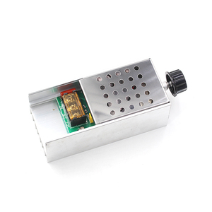 6000W SCR電子電圧レギュレーター調光速度制御ハウジング付き温度制御 - Product Image 1