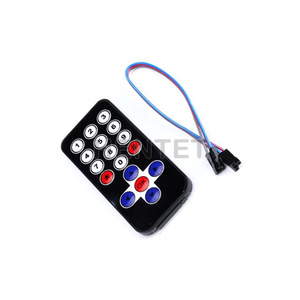Hentet Smart DIY Kit HX1838 Módulo de control remoto inalámbrico para componentes electrónicos Raspberry Pi IR infrarrojo