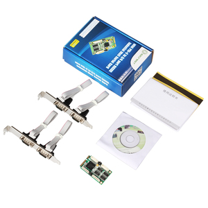 Rs232 DB9 Mini <strong>PCI</strong> Express Serial Expansion Controller Card Half Size Small Board Industrial Adapter Exar 17V354 Chip - Product Image 4