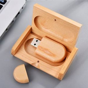 现代新颖设计定制u盘厂家价格木质带USB 2.0接口 - Product Image 4