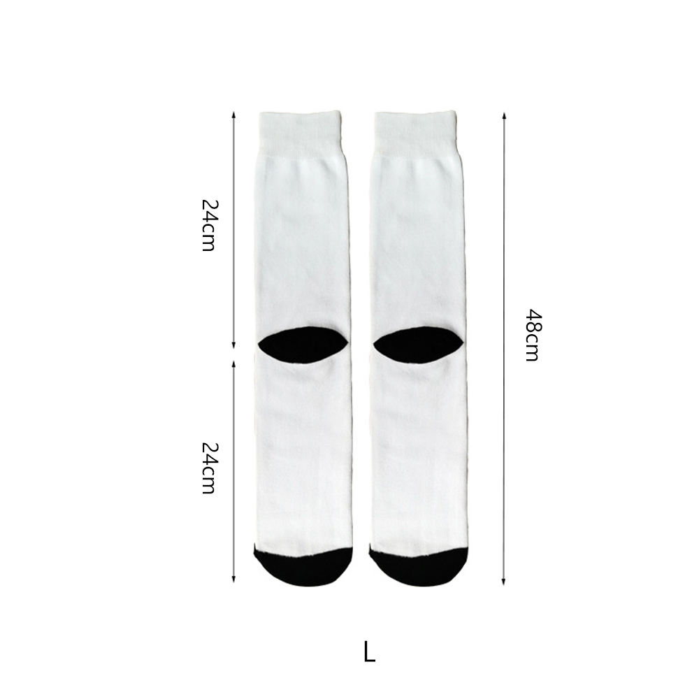 White Black Heel 48cm