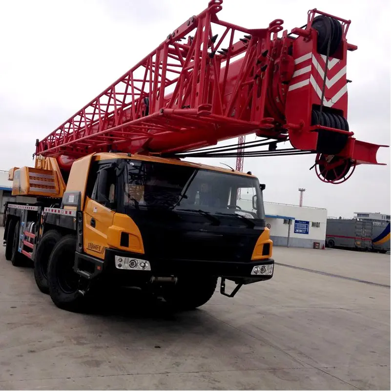 Moteur de haute qualité 80 tonnes 50 tonnes EURO 3 avec grue mobile à prix bon marché