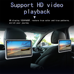 Car LCD Headrest <strong>Monitors</strong> 1024x600 HD <strong>Input</strong> Radio AV Headrest <strong>Monitor</strong> for Rearview Camera 8 Inch Car Mp5 Player - Product Image 3