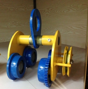 GCL Hand Chain Geared Beam Trolley for Chain Block Portable Hand <strong>Cart</strong> &amp; Trolley - Product Image 5
