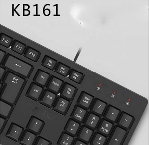 Teclado USB para juegos con cable en idioma inglés ABS 104 Teclas Óptico Ergonómico Escritorio Oficina Computadora Membrana Teclados de plástico - Product Image 3
