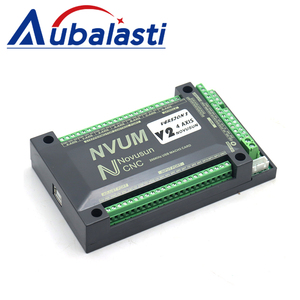 Tarjeta USB NVUM de 4 ejes Mach3, enrutador CNC de 200KHz, tarjeta de Control de movimiento de 3, 4 y 6 ejes, placa de ruptura para máquina de grabado Diy con Cable - Product Image 4
