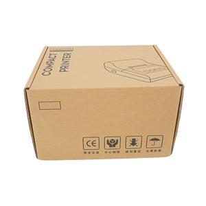 定制标志矩形波纹牛皮纸储物纸盒 - Product Image 6