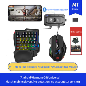 Wholesale One-Handed Luminous Game <strong>Keyboard</strong> <strong>Mouse</strong> Led Backlight Ergonomic <strong>Computer</strong> Game <strong>Controller</strong>