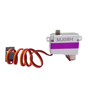 8mm Mini Flat <strong>Servo</strong> MJ08 with 3.7kgf.cm Torque, Coreless Motor, &amp; Aluminium CNC Case for <strong>RC</strong> Airplane &amp; <strong>RC</strong> Model &amp; <strong>RC</strong> Car