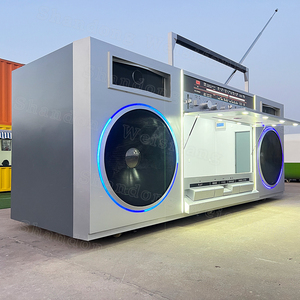 Máy ghi âm thẻ kép trạm ăn nhẹ, menu Cassette trải nghiệm tương tác + thị trường hoài cổ trong khuôn viên trường, xe lưu thông - Product Image 2