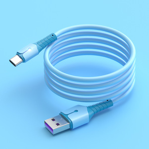 C 5A型快速充电电缆，带led指示灯数据线，适用于android