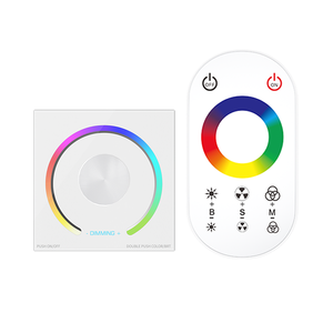 Controller pannello manopola e telecomando Touch RF telecomando PWM Dimmer a parete Controller montato - Product Image 1