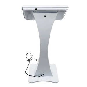21.5'' Touchable Screen Stand <strong>Computer</strong> Floor Standing Kiosk <strong>Lcd</strong> Digital Signage Totem LED TV Advertising for Restaurant Menu