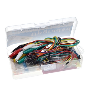 TZT Crocodile Clip Anzug Anfänger Elektronische Komponenten Grund komponenten Kit Für Arduino UNO R3 KIT