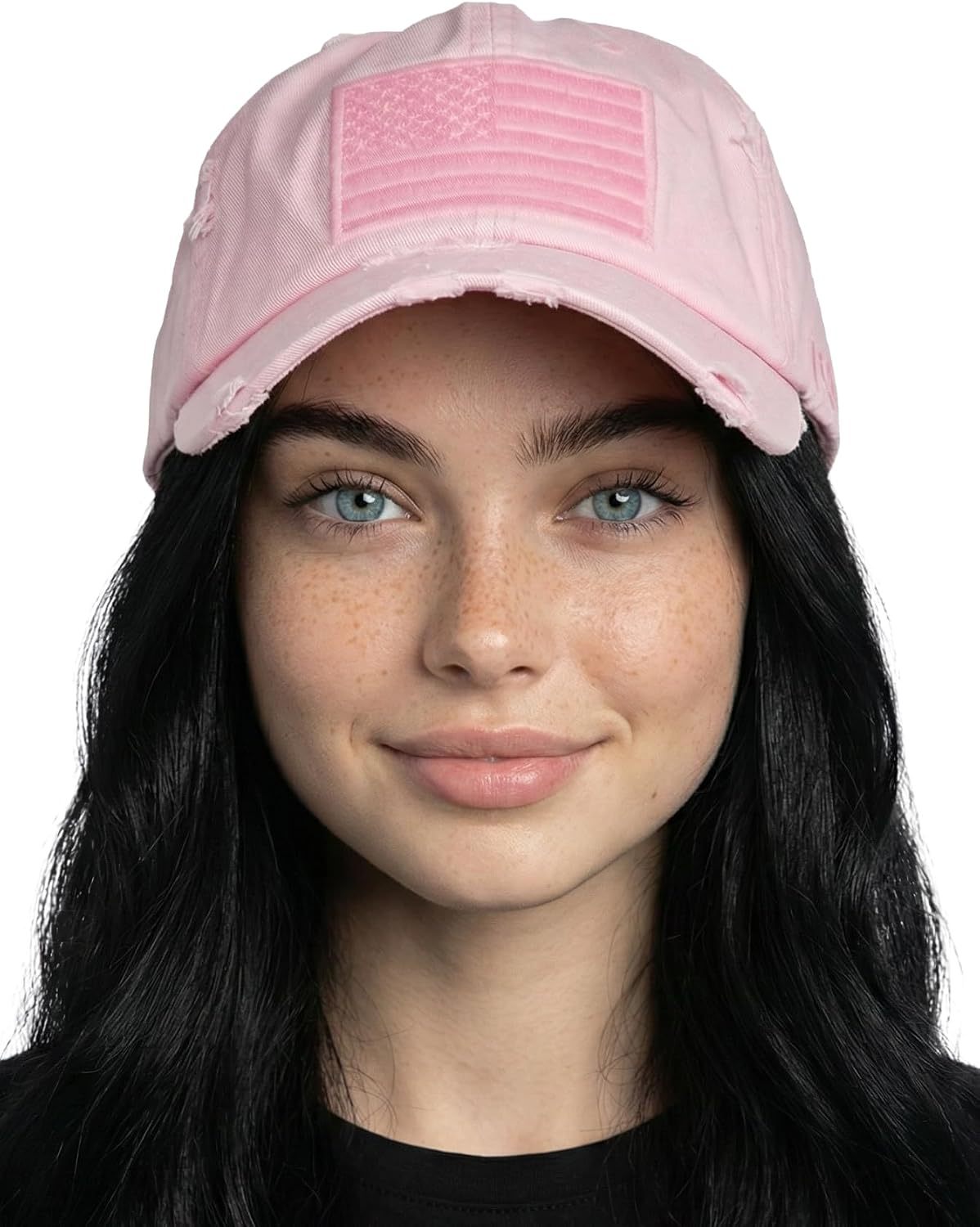 Drapeau américain rose