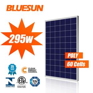 Bluesun太阳能模块和电池板库存太阳能电池板<span class=keywords><strong>270W</strong></span> 280w 290w家用套件5BB 60电池ETL TUV证书