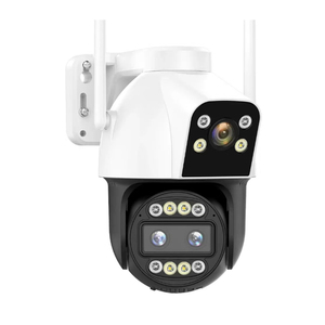 Camhipro กล้อง6MP Wi-Fi PTZ 3เลนส์ซูม10X ระยะไกลมองเห็นการเคลื่อนไหวของมนุษย์กล้องรักษาความปลอดภัยกลางแจ้ง IP65บ้าน - Product Image 2