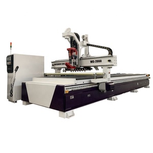 Cambiador de herramientas automático lineal de WS-2060, máquina enrutadora ATC CNC de trabajo de madera, acrílico, plástico y aluminio - Product Image 5