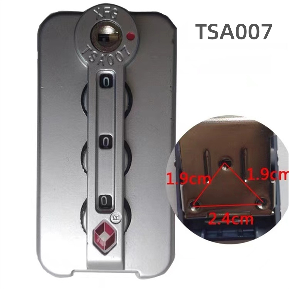 TSA007-สีเงิน