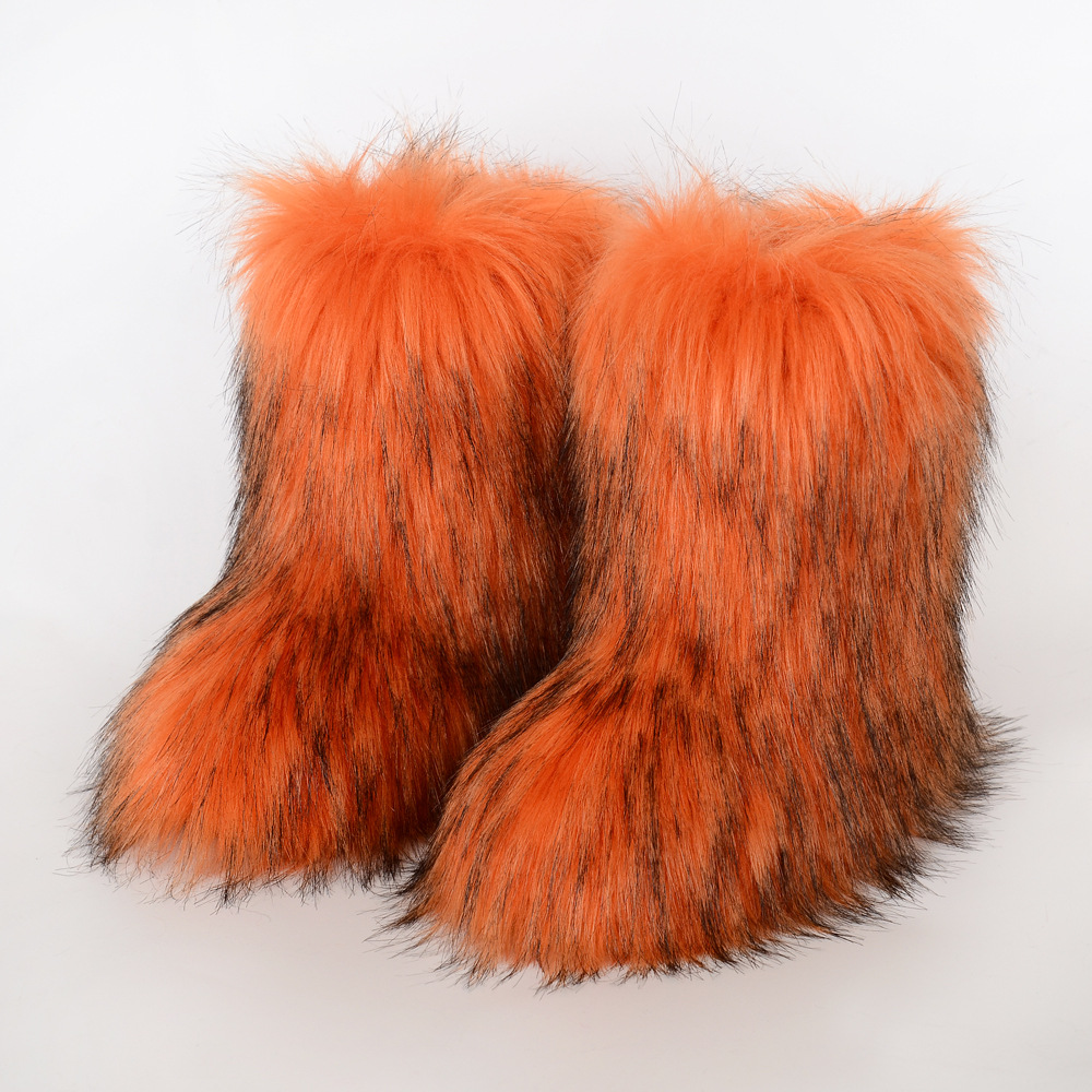 Poils anti-raton laveur orange