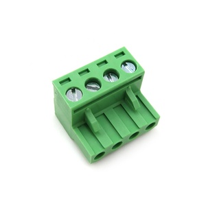 <strong>Plug</strong>-in <strong>Terminal</strong> <strong>Blocks</strong> 3.81MM 3.5MM PCB Screw <strong>Terminal</strong> <strong>Block</strong> Connector <strong>Plug</strong> <strong>Socket</strong> 2/3/4/5/6/7/8P Electrical Connectors - Product Image 1