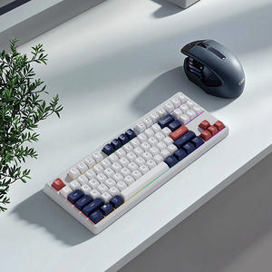 Teclado Gaming RGB personalizable de 87 teclas Sensación mecánica 2.4G Capacidad de batería ajustable Diseño ergonómico Ordenado - Product Image 6