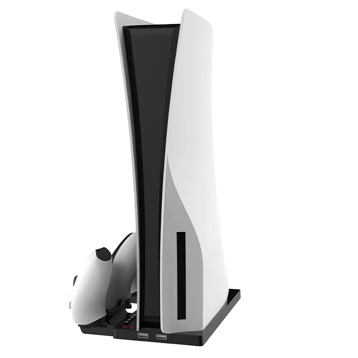 Soporte de carga Vertical con 2 puertos USB para Sony PS5, Mando de Playstation 5, edición Digital, consola Ultra HD, accesorios para videojuegos