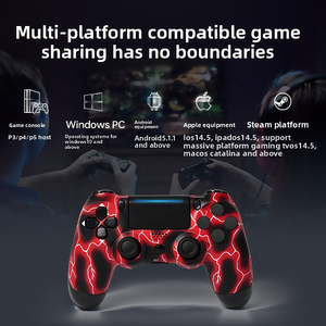 PS4 için PS4 kablosuz denetleyici titreşim Joystick Gamepad oyun kolu kontrolörleri için PS4 konsolu - Product Image 6
