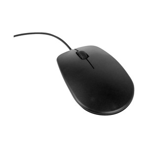 Frambuesa Pi®Raspberry Mouse Ratón Negro USB Óptico Negro 3 Botones (940910017822) - Product Image 1