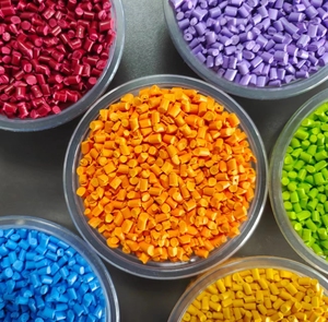 มาสเตอร์แบทช์พลาสติก HDPE ราคาโรงงานจีนสีเขียว/แดง/เหลือง/น้ำเงิน/ส้ม - Product Image 4