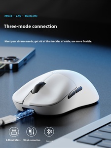 EWEADN K01 Mouse Wireless a tre modalità E-sport meccanico Mouse da gioco LOL Mouse leggero per uso ufficio del Computer - Product Image 4