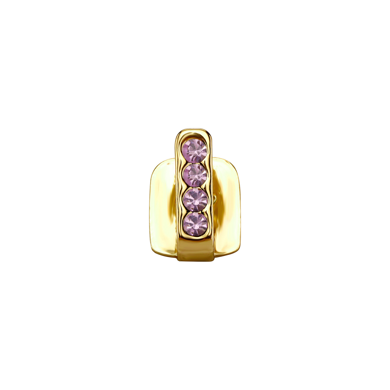 Gold and pink diamonds