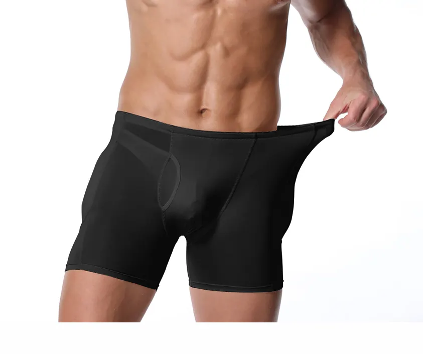 Men's shapewear padded butt lifter padded panties waist trainer Men's underwear