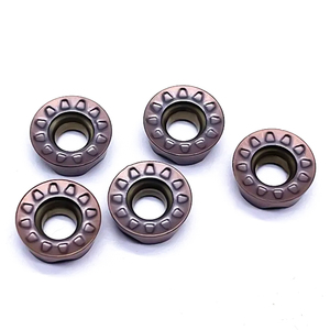 WKETEM Runde CNC Fräse insatz RPMT10T3MOE-JS VP15TF für Edelstahl-Verarbeitung - Product Image 4