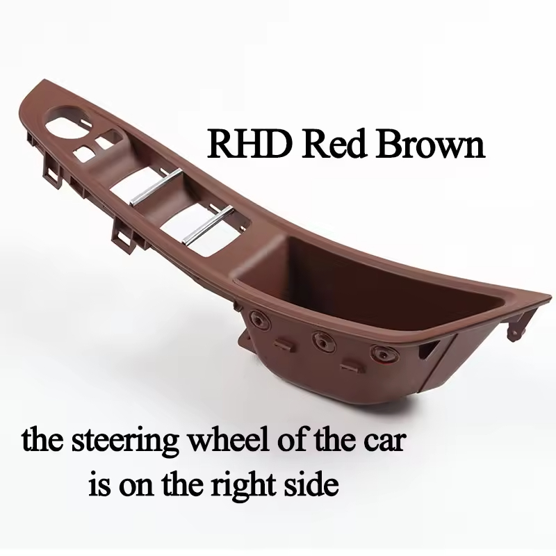 Poignée intérieure conducteur RHD rouge marron