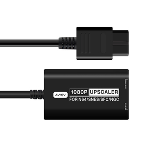 Neuester N64-Adapter HDMI für N64 SNES SFC Gamecube NGC akzeptiert AV und SV S-Video Eingang 1080P Ausgang