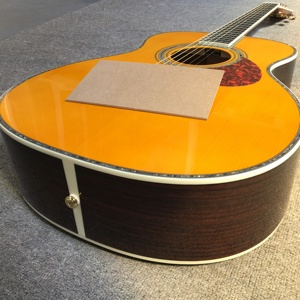 Gitarrenfabrik weltbekannte Marke Made in China 6 Saiten Akustikgitarre gelb OM42