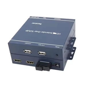 20公里HDMI兼容USB KVM扩展器适配器，通过IP 1080P HDMI兼容光纤视频分路器和转换器TCP/IP - Product Image 5