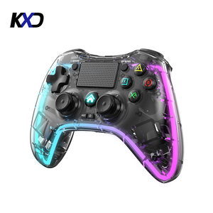 P4 kabelloser Spiel-Controller mit RGB-Beleuchtung unterstützt Android/iOS/Switch/PC und andere Plattformen - Product Image 1